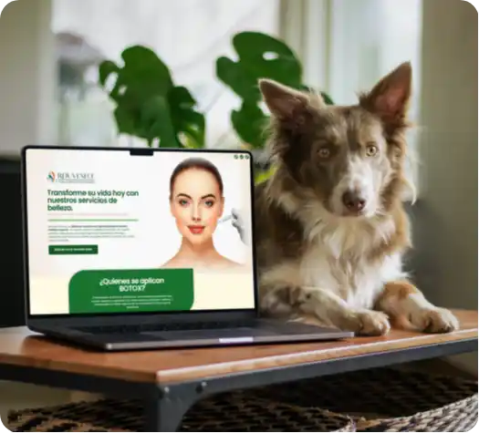 Imagen de un teléfono móvil mostrando una pagina web como parte de una estrategia de marketing de contenido digital.